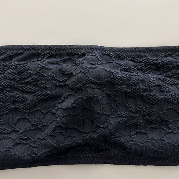 NWT Mango Bandeau Bikini Top Black Size S - Picture 8 of 9